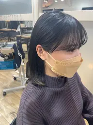 🟣前髪縮毛矯正🟣顔まわりの癖を直して似合う、可愛い前髪に【前髪カット付】