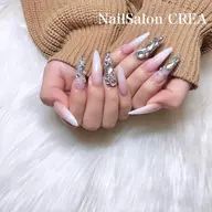 スカルプ4本アート