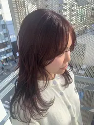 🧡リタッチカラー(根元のみ)🧡【シャンプー&ブロー付】