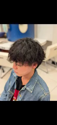 モデル　メンズ限定　カット&パーマ