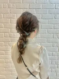 お呼ばれヘアセット✨