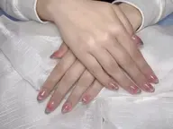 【ワンホン長さだし】チーク+ マグネットフレンチ（ベースカラー無し)