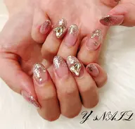 【ハンド】平日限定☆ラメグラデーション💅初回他店付替オフ無料/オフなし