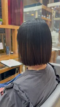 ✂︎レディースカット➕縮毛矯正☔️ 【縮毛矯正/カラー/ボブ/レイヤーカット/日暮里/西日暮里/上野】