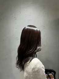 カット＋イノアカラー＋メテオアルカリ酸熱髪質改善TR