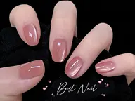 【初回ジェルオフ無料／長さだしオフ1100円】初春人気No.1 ワンホンマグネットネイル ★上品うる艶 4580円