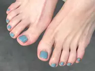 ご新規様限定🆕【オフなし】フット🦶ワンカラージェルネイル✨パラジェル🫧