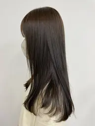 〘 透明感カラー + Aujua トリートメント 🥂♡ 〙最高級Aujua トリートメントで髪質改善カラー🫧