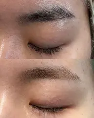 [U25]アイブロウWax脱毛＋間引き＋メイク仕上げ