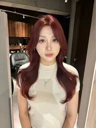 ブリーチなしダブルカラー＋超音波3stepトリートメント