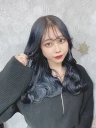 【🌫️くすみカラー🌫️】ブリーチ➕韓国風スモーキーカラー