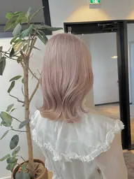 最高級ケアブリーチ+ケアカラー+オージュア5STEP