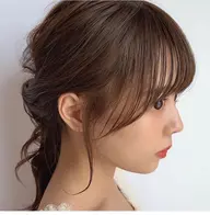 【簡単スタイリング】ポイントパーマ＋前髪＆顔まわりカット