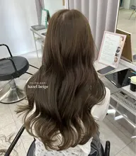 【🫧圧倒的透明感🫧】カット➕ケアブリーチなしダブルカラー➕外部補修2stepトリートメント