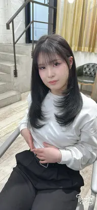 【期間限定】✨💍艶髪レイヤーカット➕ヘアカラー➕最高級TR💍✨