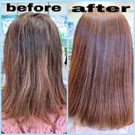 🌈【ミニモ限定】オーガニックカラー＋髪質改善トリートメント