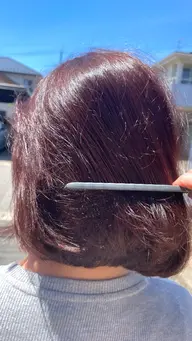 【モデル限定価格🙆♀️】カット+白髪染め🌿