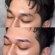 ※Jr.スタイリストが担当※《練習モデル様メニュー》メンズ眉毛ワックス+パーマ✨（毛抜き、カット込み）✨