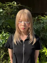 【ミニモ学割U24🐩💖】カット+ケアブリーチ+カラー※女性限定