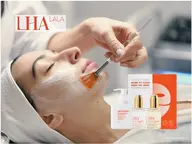 韓国肌管理【ララピール】顔-首-頭皮-美肌菌パック-ドライヘッドスパ付き♪敏感肌もOK。毛穴、ハリ弾力アップ♪