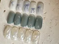 hand定額デザイン【basic】色変え・配置自由◎初回オフ無料