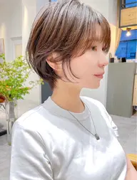 【⭐️早い者勝ち⭐️特別クーポン】似合わせショートカット➕根元白髪染めカラー➕極上トリートメント