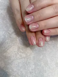 ラメグラデーションオフ有り(ドライケア込み)