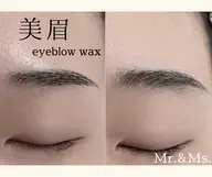 【今だけ❣️】アイブロウ眉毛WAX💎メイク込（間引き＋300）