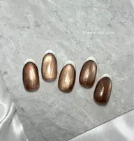 ★マグネットベースフレンチネイル★(オフ+ケア込み)