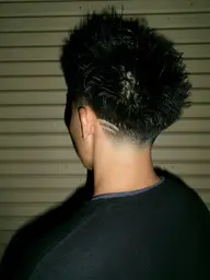 メンズカット+カラーのメニューです。ブリーチは含みません。