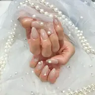 🔰口コミ記入必須【jr】HAND⭐️オフなし⭐️カラーグラデーション（ナチュラルカラー）クリアベース
