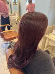 ✨ブリーチなしWカラー☁️ 髪傷ませたくない方オススメ‼️