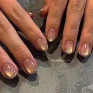 【人気No.1】【オフィス系◎】うるちゅるマグネットorフラッシュネイル（オフ込）（パラジェル+¥1,100）