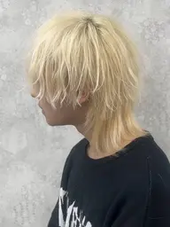 新メニュー✨襟足ないけど襟足作りたい方！カット+ウルフエクステ40本🔥材料費のみでできます。メンズ/ミニモ学割