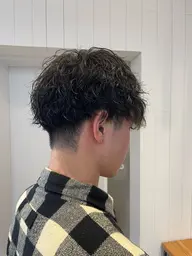 メンズカット➕ニュアンスパーマ