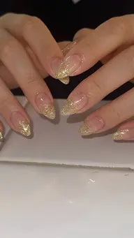 ワンカラー/ラメグラ｛アクリル長さだし3本付き⭐️｝【テストモデル様】オフあり