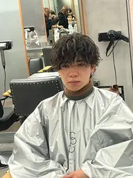 【メンズ限定👱🏼‍♂️】カット＋パーマ13000円→8500円