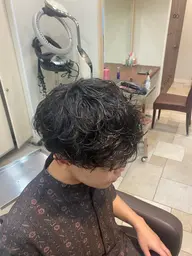 🌀メンズ骨格矯正カット＋シャドウパーマ🌀