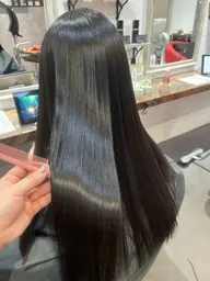 メンテナンスカット+髪質改善酸性ストレート