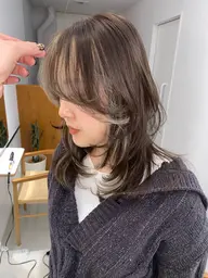 cut＋one color＋design🧸🤍🤎