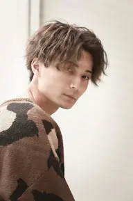 🌺メンズカット＋波巻パーマ＋💧ウォータートリートメント💧