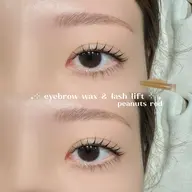 【平日限定】🧏🏻‍♀️アイブロウWax &パリジェンヌorラッシュリフト ｟コーティング仕上げ付き｠