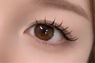 自まつ毛を傷ませないアイマジックだけの技術☆ 育毛まつげエクステ120本［オフ無］