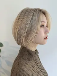 【休日限定🦋】カット➕ブリーチなしダブルカラー ¥18500⇒¥8800