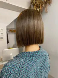 縮毛矯正+2step treatment