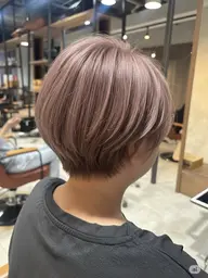 カット+白髪ぼかしハイライトカラー+うる艶トリートメント