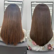 カット＋髪質改善縮毛矯正＋髪質再生オージュア