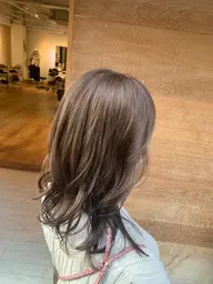 前髪カット+コテ巻き