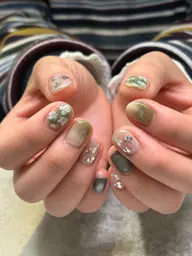 《オフあり》90min持ち込みデザイン シンプル/ニュアンス/韓国