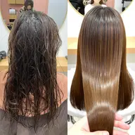 『艶髪✨髪質改善トリートメント』+カット ¥15000